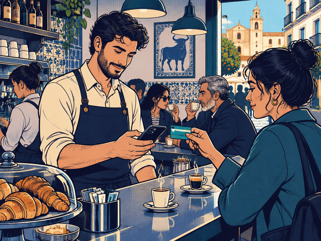 El pico de la mañana, sin colas.